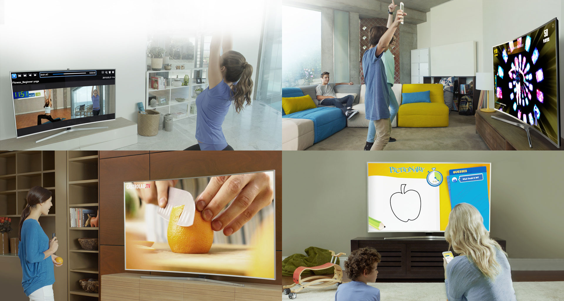 TIVI SUHD SAMSUNG 55JS8000 55 inch 4K HD Smart TV CMR 1200Hz