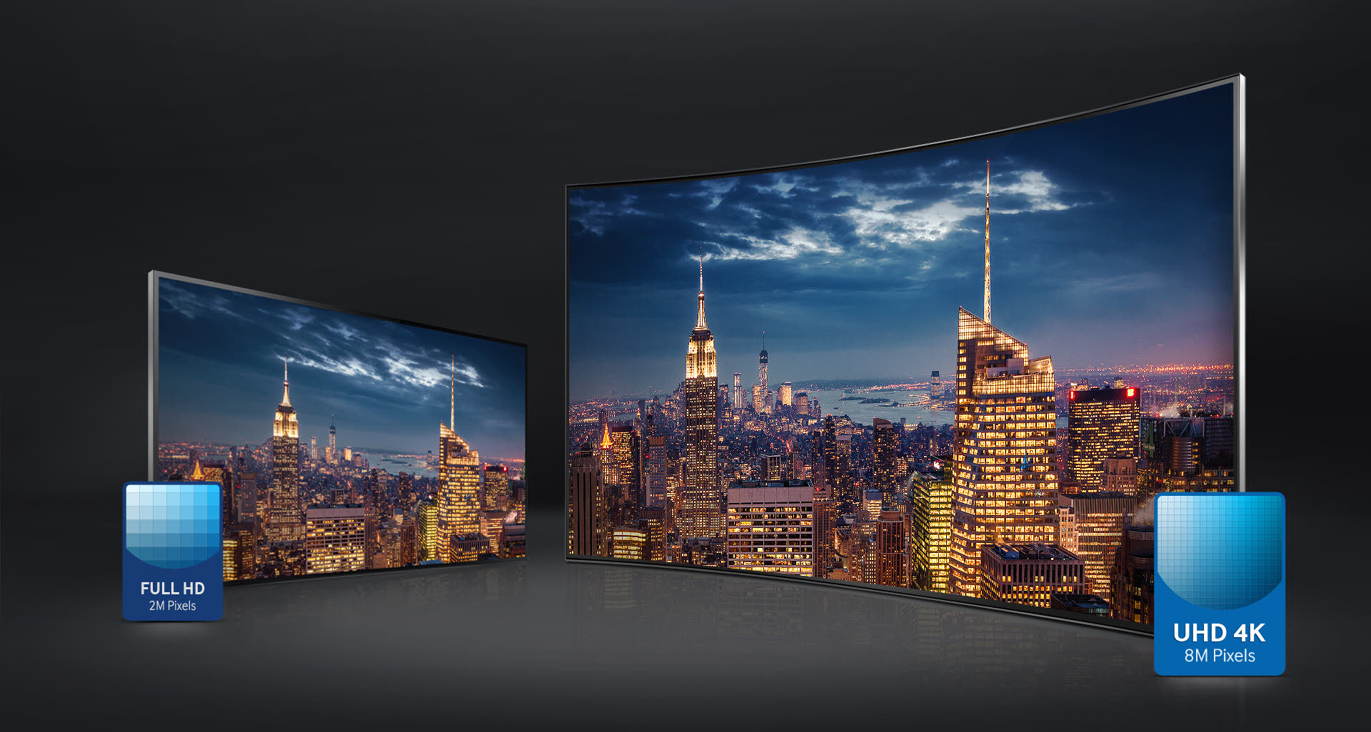 TIVI SUHD SAMSUNG 55JS8000 55 inch 4K HD Smart TV CMR 1200Hz