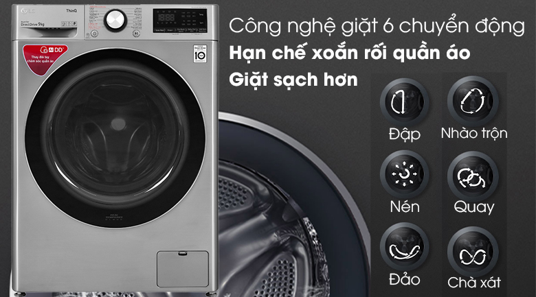 Tổng hợp công nghệ và tính năng mới trên máy giặt LG 2022
