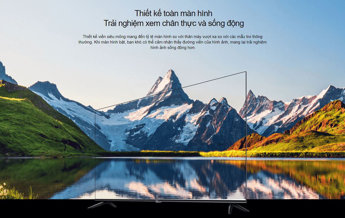 Smart Tivi Xiaomi 4K A2 58 inch Android TV 10