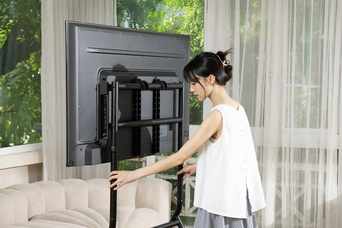 Giá treo tivi di động Hyperwork Era Stand HPW-TVC03-BLK Đen (37 - 86 inch)
