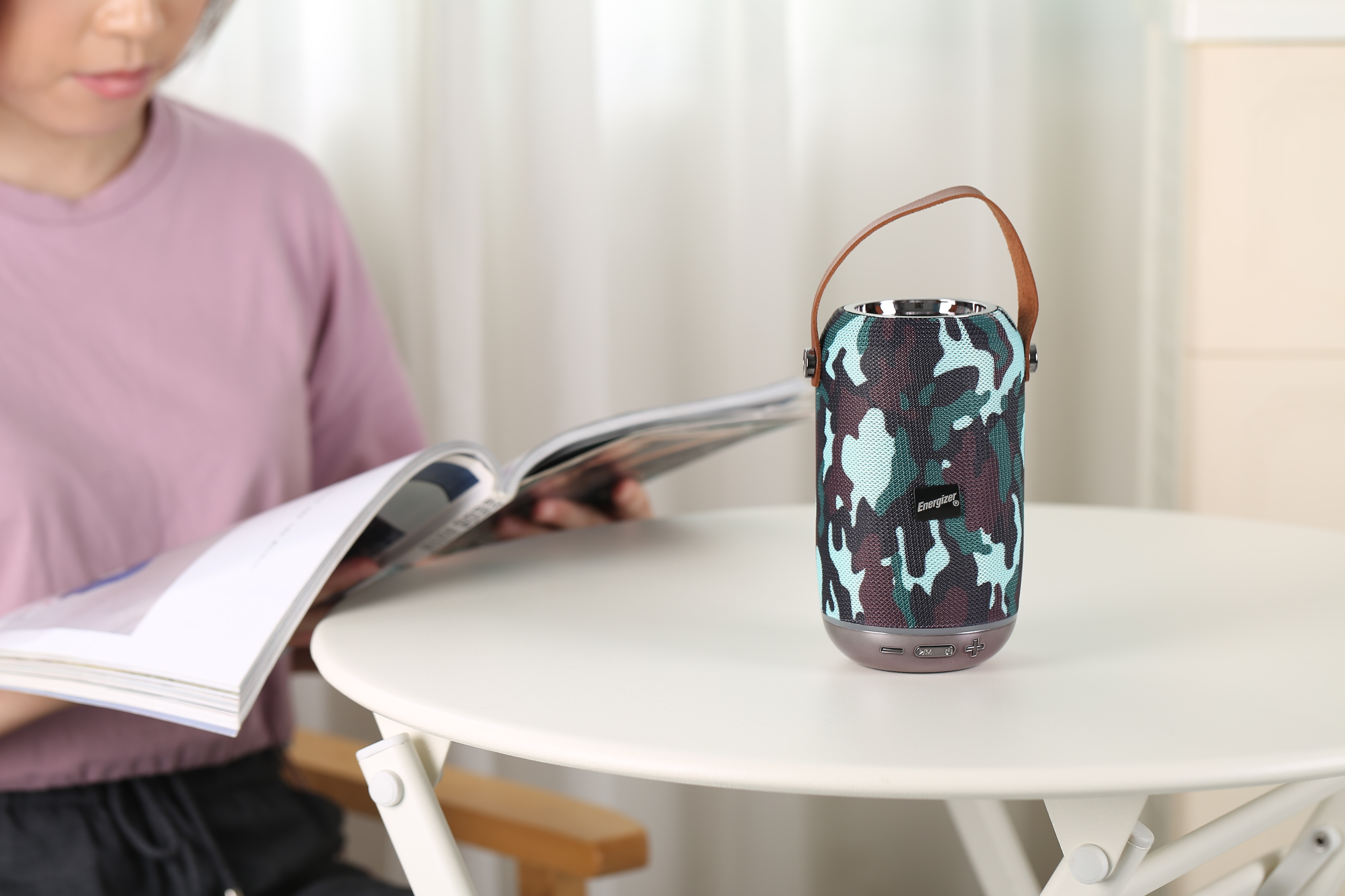 Loa bluetooth Energizer BTS 103 10w Màu rằn ri Camo