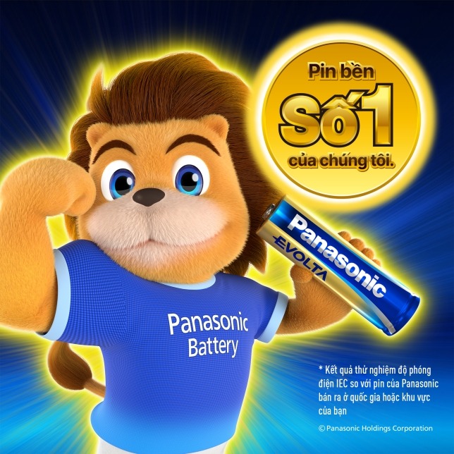 Pin Panasonic Evolta LR03EG/2B