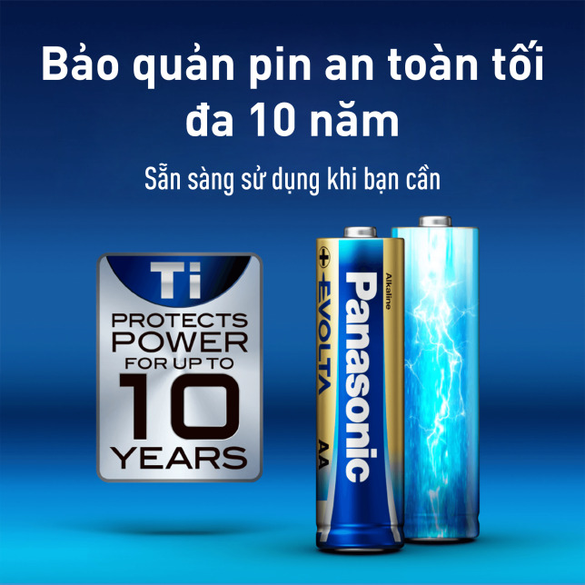 Pin Panasonic Evolta LR03EG/2B