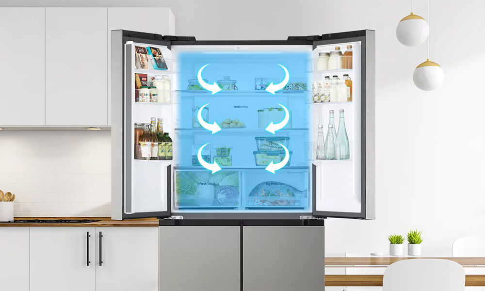 Tủ lạnh LG Inverter 474 lít Multi Door LFB47SVM
